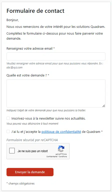 Formulaires web 1 Formulaire 01